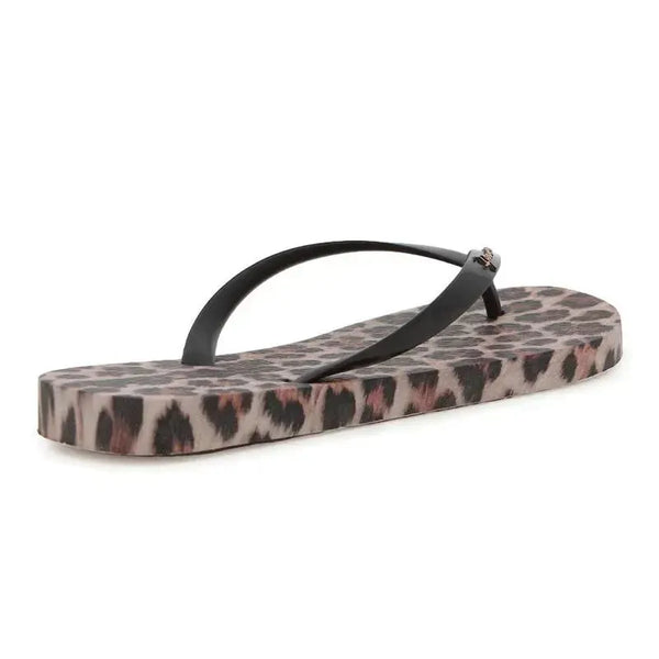Ipanema Animal Chic Flip Flop Sandal - Pink Black