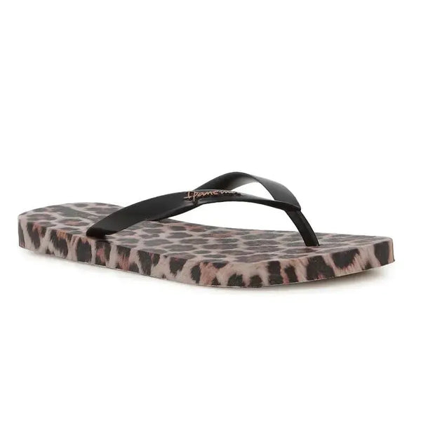 Ipanema Animal Chic Flip Flop Sandal - Pink Black