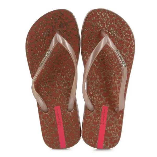 Ipanema Animal Chic Flip Flop Sandal - Pink Rose