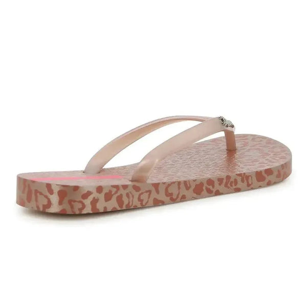 Ipanema Animal Chic Flip Flop Sandal - Pink Rose