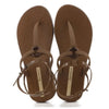 Ipanema Atena Sand Sandals - Brown/Yellow