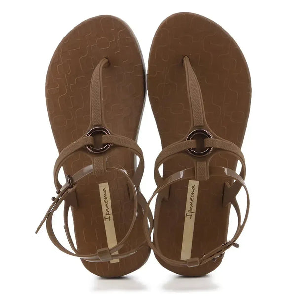 Ipanema Atena Sand Sandals - Brown/Yellow