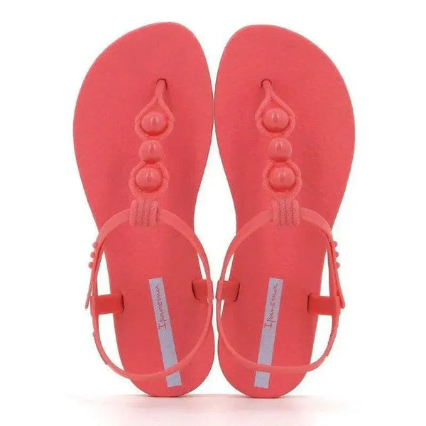 Ipanema Back-Strap Knotted Thong Sandals - Pink