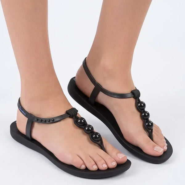 Ipanema Back-Strap Sandals - Black / Blue