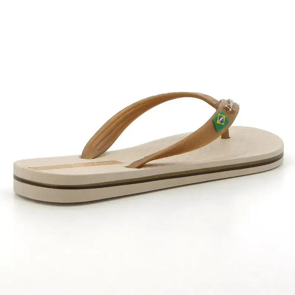 Ipanema Brasil Flip Flop - Gold