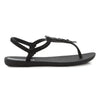 Ipanema Class Charming Slingback Sandal - Black Silver