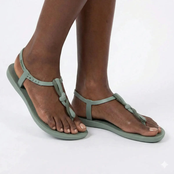 Ipanema Class Daily Twisted Slingback Sandal - Green