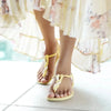 Ipanema Class Daily Twisted Slingback Sandal - Yellow