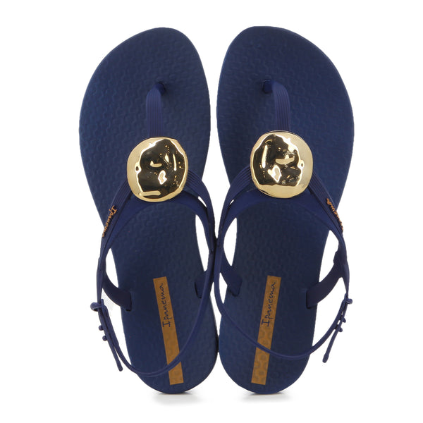 Ipanema Class Darling Sandal - Blue/Gold