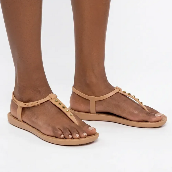 Ipanema Class Dots Slingback Sandal - Beige Gold