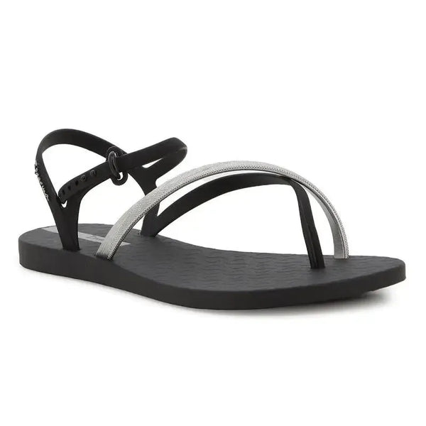 Ipanema Class Elegant Sandal - Black Silver