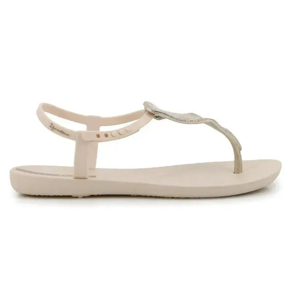 Ipanema Class Floral Slingback Sandal - Beige Gold