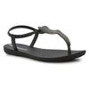 Ipanema Class Floral Slingback Sandal - Black