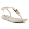 Ipanema Class Lush Trimmed Slingback Sandal - Beige Gold