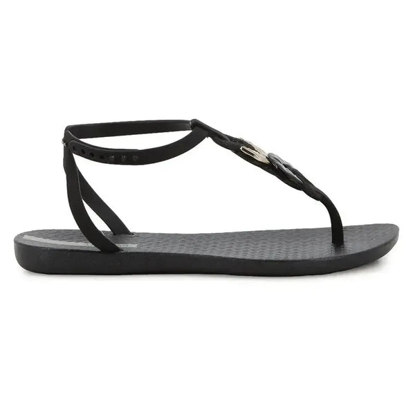 Ipanema Class Lush Trimmed Slingback Sandal - Black Gold