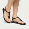 Ipanema Class Lush Trimmed Slingback Sandal - Black Gold
