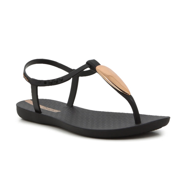 Ipanema Class Luxury Sandal - Black/Gold