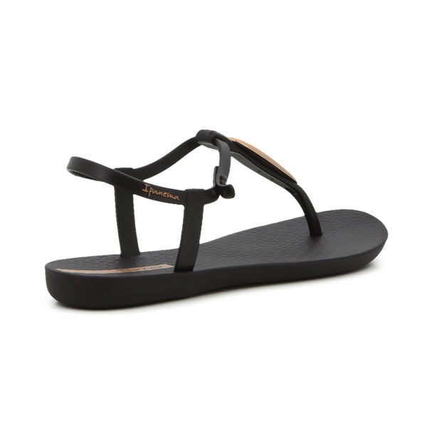 Ipanema Class Luxury Sandal - Black/Gold