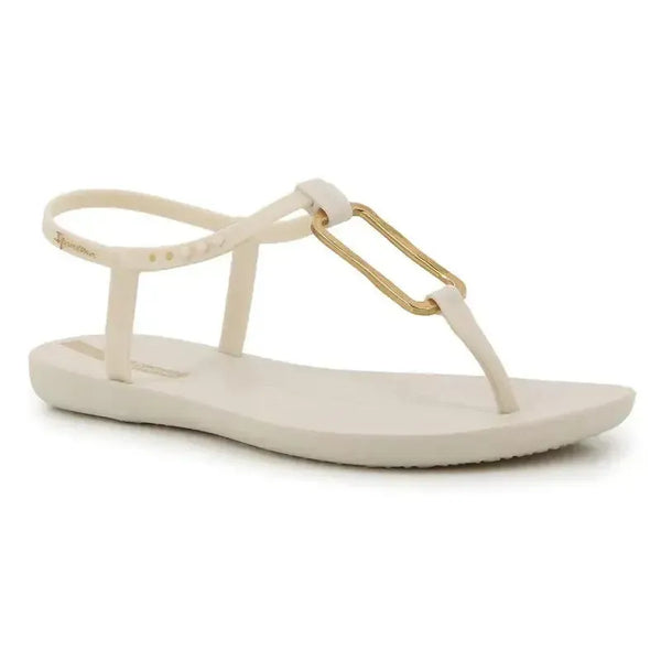 Ipanema Class Modern Slingback Sandal - Beige Gold