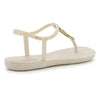 Ipanema Class Modern Slingback Sandal - Beige Gold