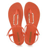 Ipanema Class Modern Slingback Sandal - Orange Gold
