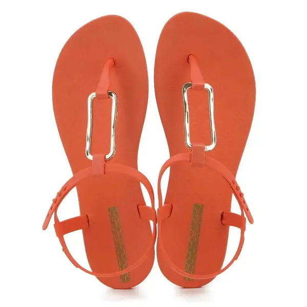 Ipanema Class Modern Slingback Sandal - Orange Gold