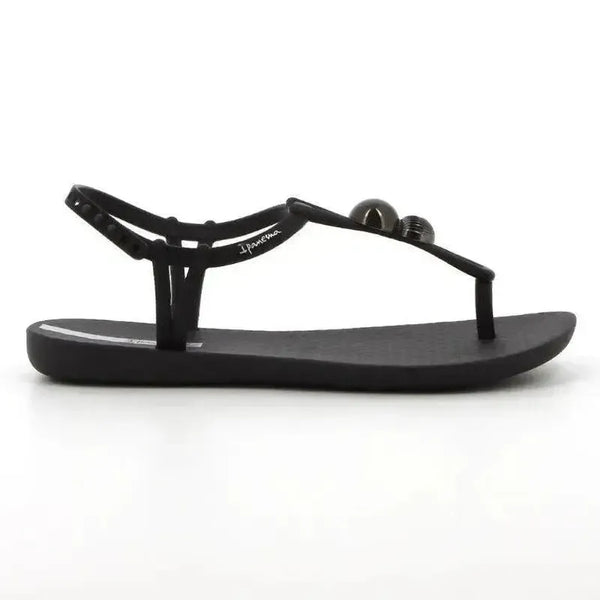 Ipanema Class Spheres Slingback Thong Sandals - Black / Silver