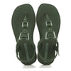 Ipanema Class Urbane Sandals - Green Metal