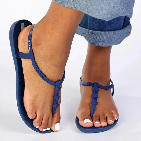 Ipanema Dawn Knot Chic Sandals - Navy