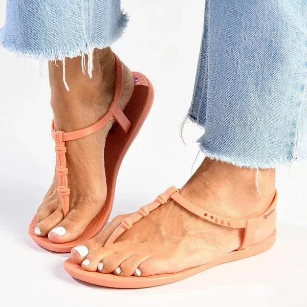 Ipanema Dawn Knot Chic Sandals - Orange