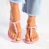 Ipanema Dawn Knot Chic Sandals - Pink