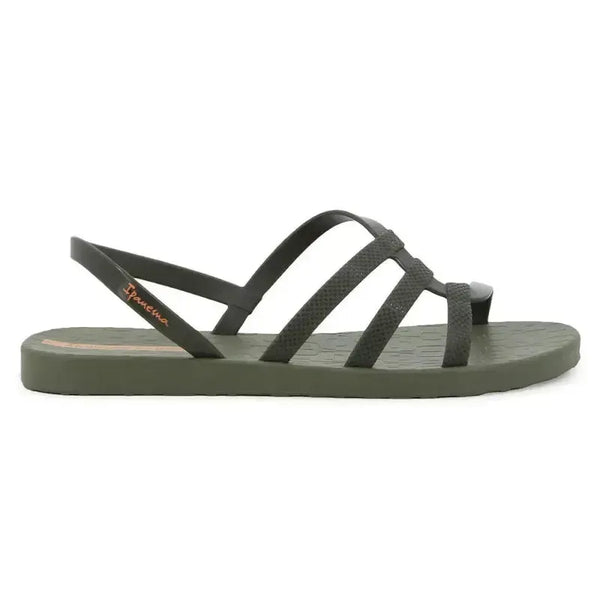 Ipanema Diversa Strappy Slingback Sandal - Green Orange