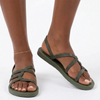 Ipanema Diversa Strappy Slingback Sandal - Green Orange