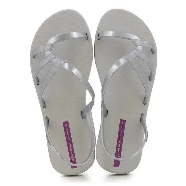 Ipanema Diversa Strappy Slingback Sandal - Grey Silver
