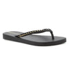 Ipanema Essence Flip Flop With Studs - Black