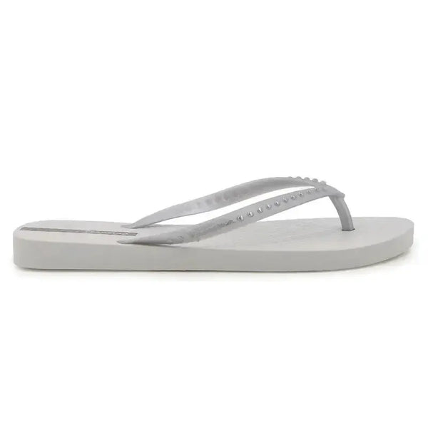 Ipanema Essence Flip Flop With Studs - Grey Silver