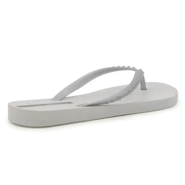 Ipanema Essence Flip Flop With Studs - Grey Silver