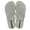 Ipanema Essence Flip Flop With Studs - Grey Silver