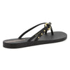 Ipanema Fashion Elo Slip Flop With Studs - Black Bronze