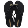 Ipanema Glam Toe Ring Sandal - Black