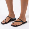 Ipanema Glam Toe Ring Sandal - Black/Blue