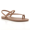 Ipanema Glam Toe Ring Slingback Sandal - Brown Rose