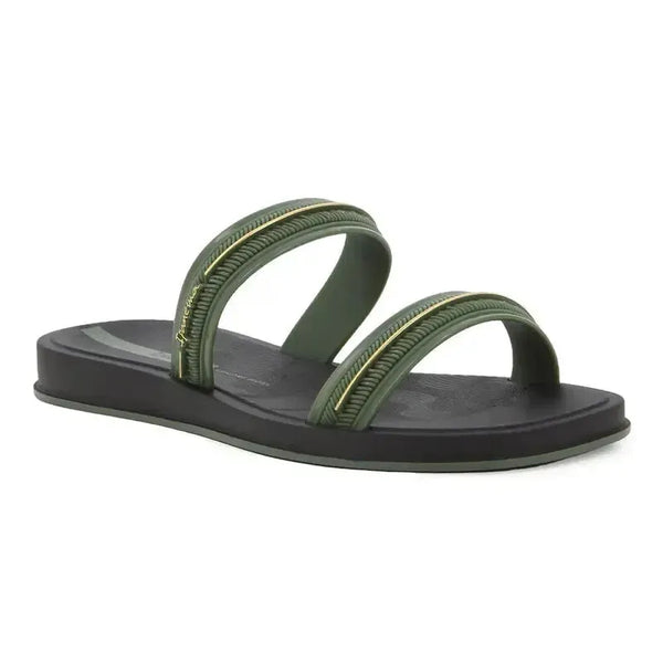 Ipanema Glow Slide - Black Green