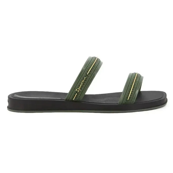 Ipanema Glow Slide - Black Green