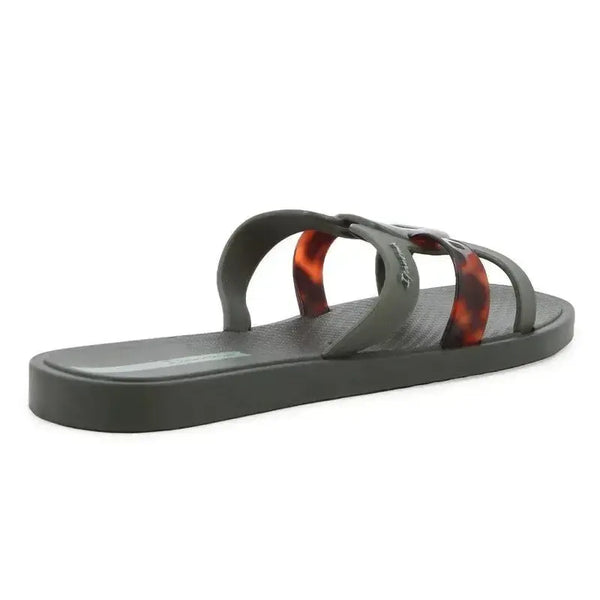Ipanema Hoy 2 Tone Slide - Dark Green