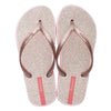 Ipanema Kids Glitter Thong Sandal - Light Pink