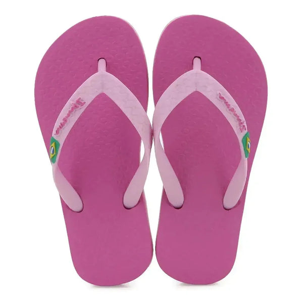Ipanema Kids Oasis Brasil Thong Sandal - Fuschia Black