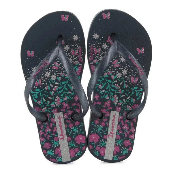 Ipanema Kids Oasis Thong Sandal - Blue Print