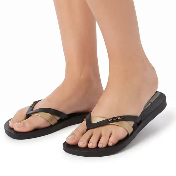 Ipanema Krei Sandals - Black/Gold