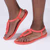 Ipanema Lisa Ladies Link Sandals - Red-Ipanema-Buy shoes online